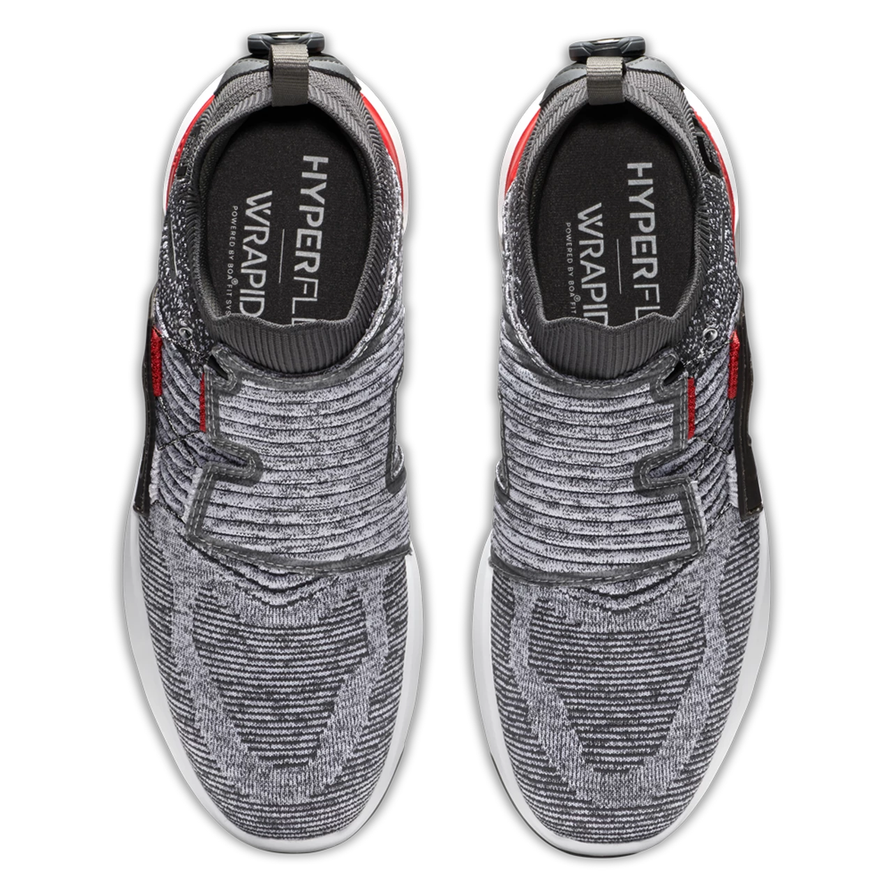 FootJoy HyperFlex BOA Golf Shoes (Charcoal/Grey) 51083 (Previous Season Style) - Image 4