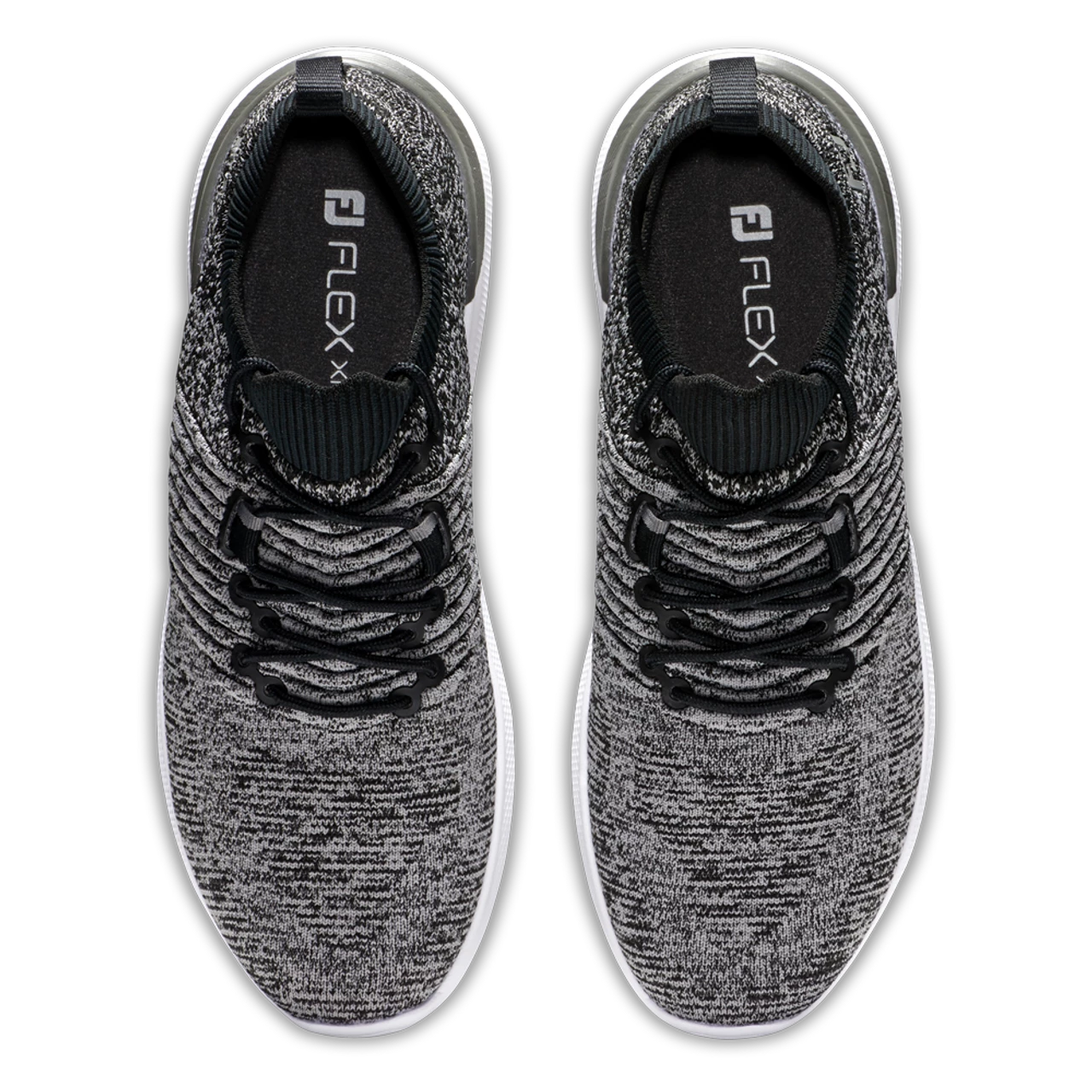 FootJoy Women's Flex XP Golf Shoes (Black/Grey/White) 95336 (Previous Season Style) - Image 4