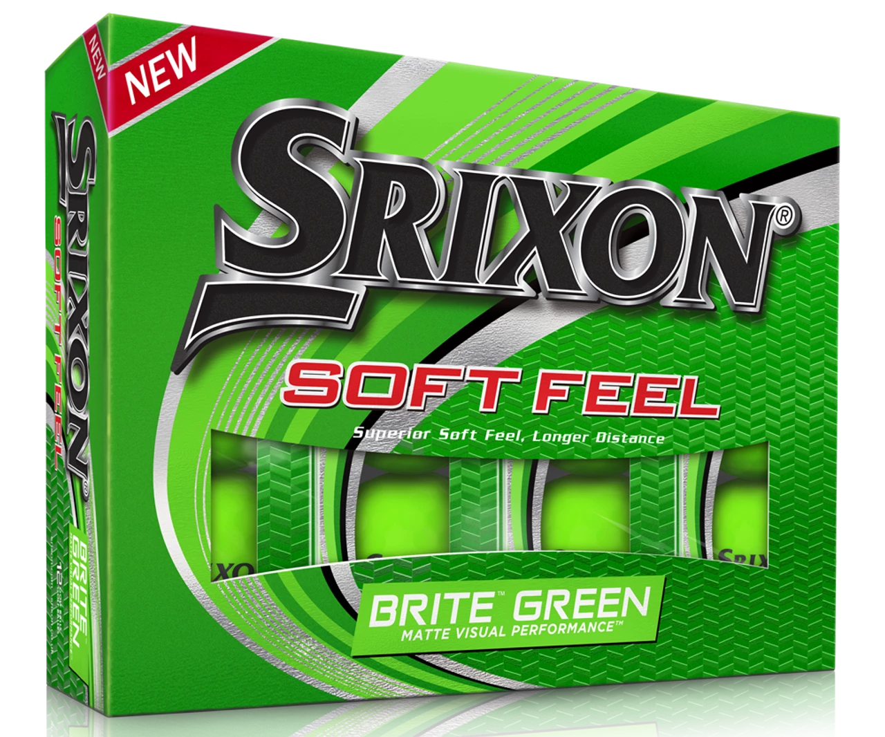 Srixon Soft Feel Brite Golf Balls - Image 2