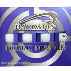 Backspin Oversized Power Core Golf Balls