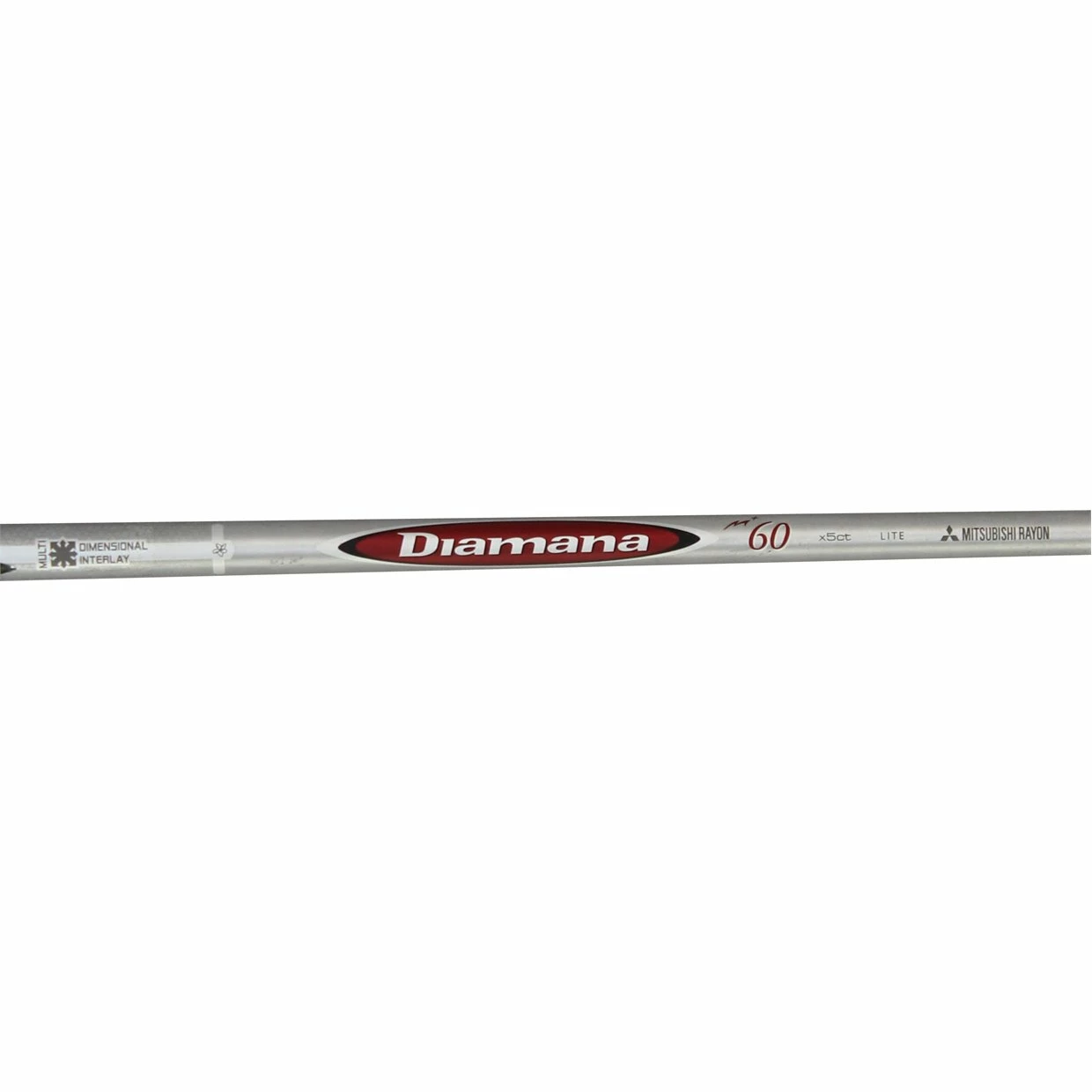 Mitsubishi Rayon Diamana M+ Red 60 Shafts Fairway Wood Golf Club Components