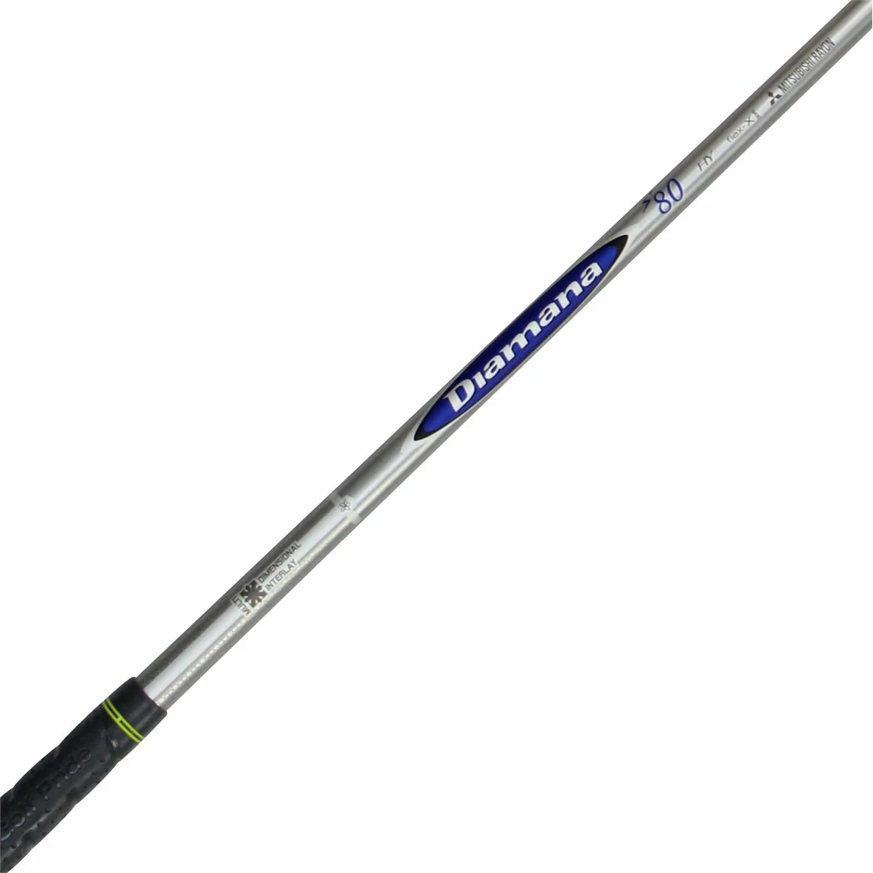 Mitsubishi Rayon Diamana S+ Blue 80 HY Shafts Hybrid Wood Golf Club Components - Image 2
