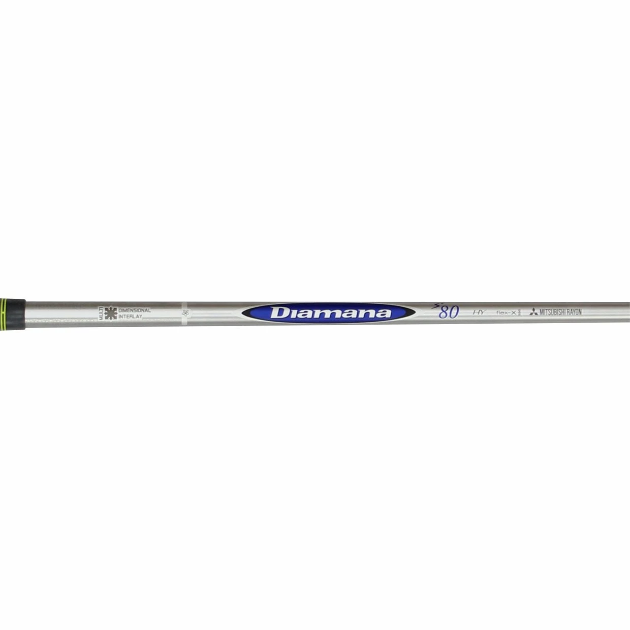 Mitsubishi Rayon Diamana S+ Blue 80 HY Shafts Hybrid Wood Golf Club Components