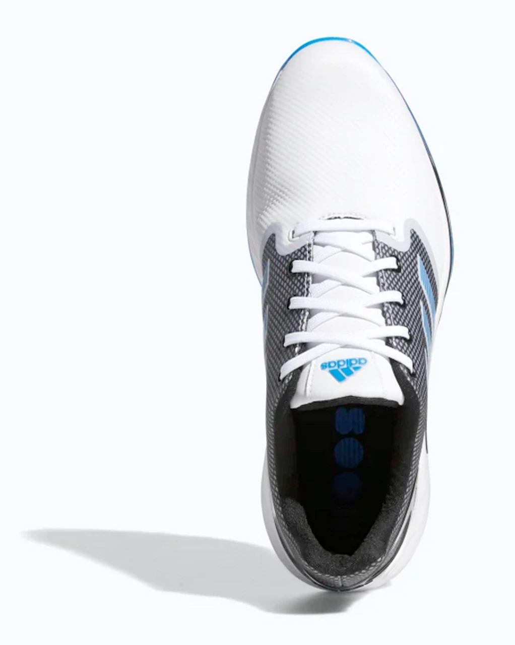 Adidas ZG21 Golf Shoes (White/Blue/Black) GW0215 - Image 4